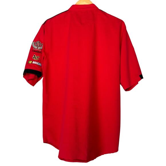 Chase Authentics Dale Earnhardt Jr Shirt Mens Medium NASCAR Bud Drivers Line VTG - Picture 3 of 11